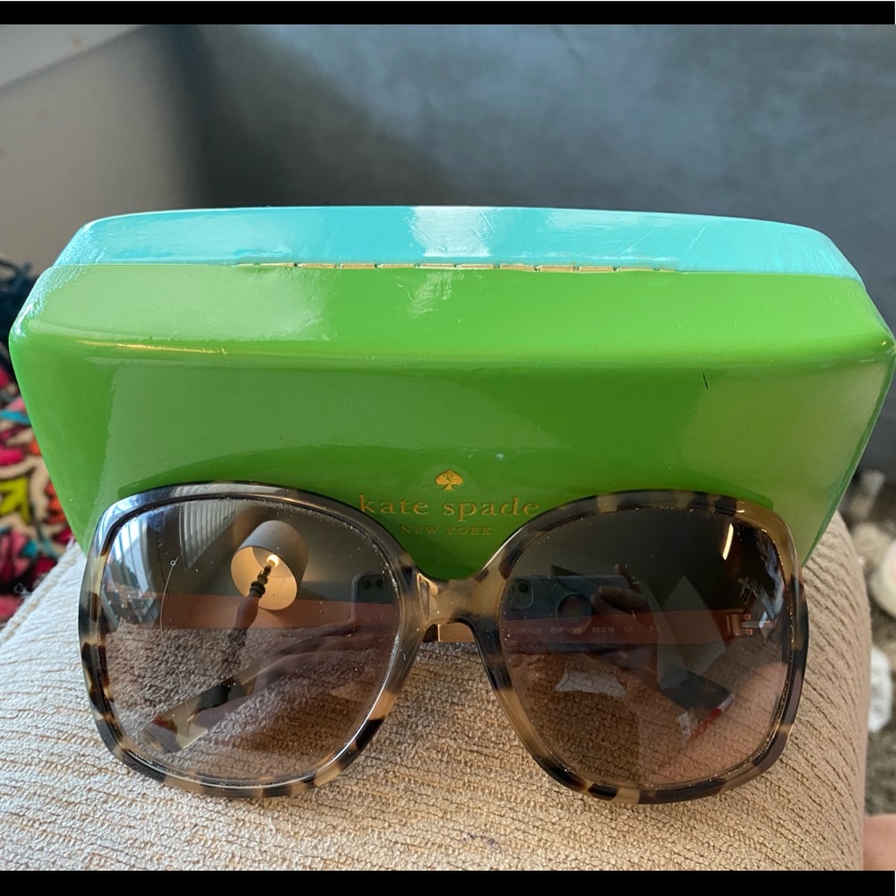 Kate Spade Tortoise Oversized Sunglasses